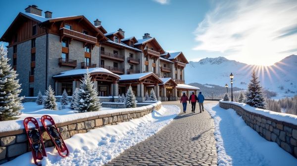 Profiter des hôtels au pied des pistes à Alpe d'Huez